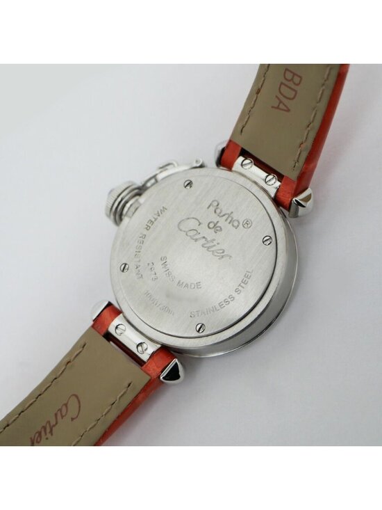 Cartier Miss Pasha Silver Dial SS Quartz Watch Polished main image 8